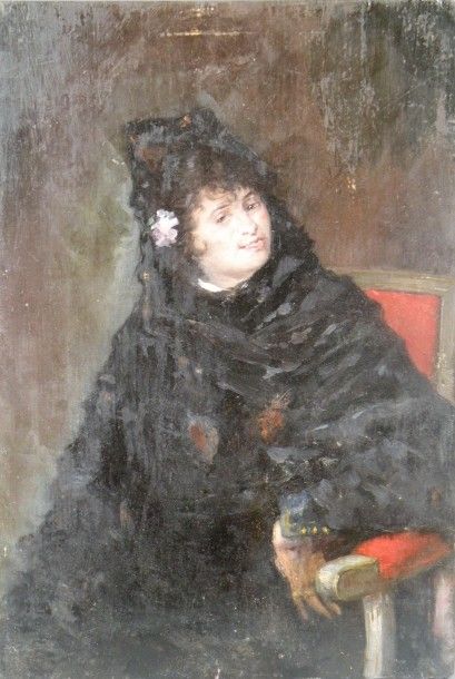 École FRANÇAISE de la fin du XIXe siècle

Portrait...