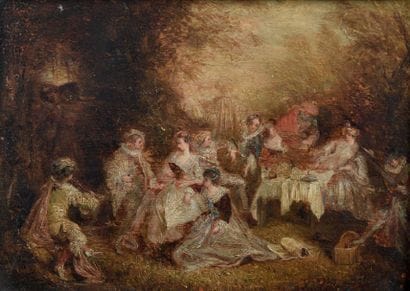 Adolphe Monticelli (1824-1886)

Repas champêtre
Huile...