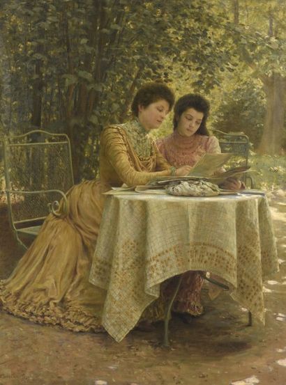 Clovis DIDIER (1858-?)

La lecture dans le...