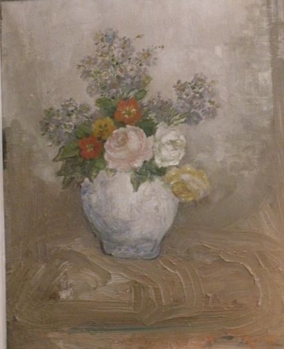 Pierre LAPRADE (1875-1931)
Vase de fleurs...