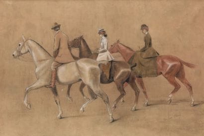 John Lewis BROWN (1829-1890)

Cavaliers
Pastel...