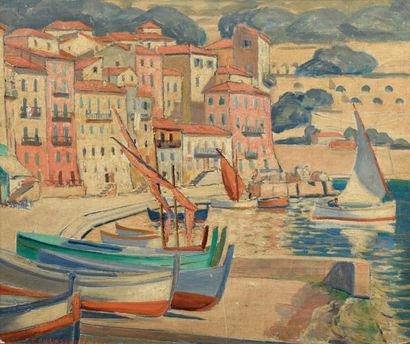 PAUL DE LASSENCE (1886-1962)

Port de Villefranche
Huile...