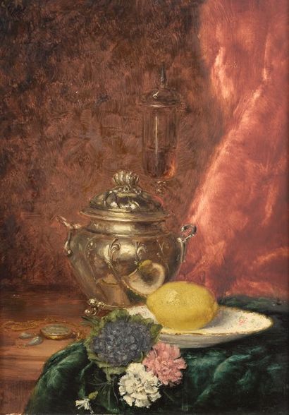 G. BARRIER (XIXe-XXe siècle)

Nature morte...