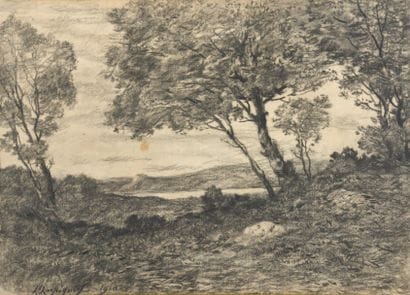 Henri HARPIGNIES (Valenciennes 1819 - Saint-Privé...