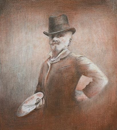 Achille EMPERAIRE (1829-1898), ami de Cézanne

Autoportrait...