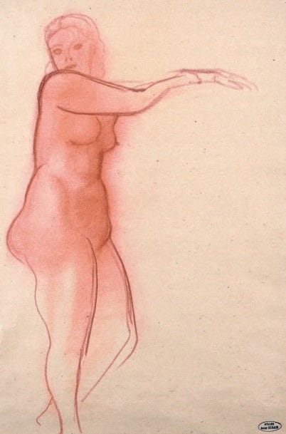 André DERAIN (1880-1954)

Nu debout au bras...