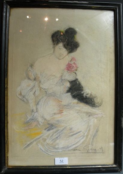 Maurice GRUN (1869-1947)

Jeune femme brune...