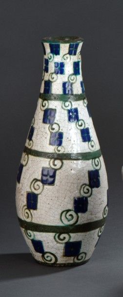 Edouard CAZAUX (1889-1974)

Grand vase piriforme...