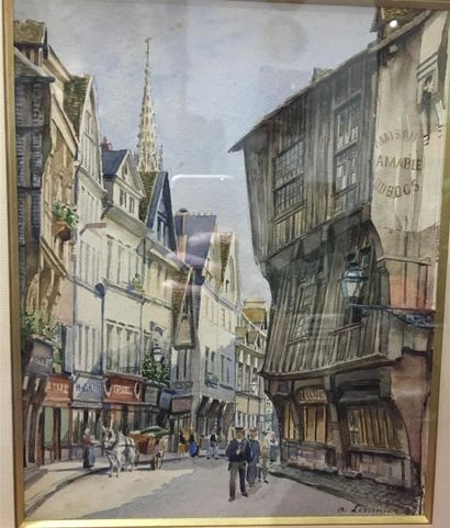 Albert LECRIMIER (XIXe-XXe siècle)
Rue de...