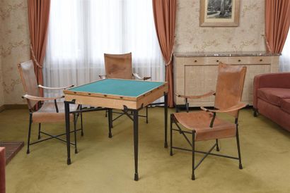 Étienne KOHLMANN (1903-1988)
Table à jeux...