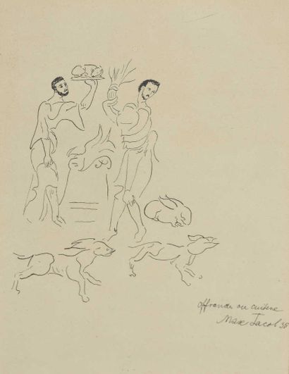 Max-Cyprien JACOB (1876-1944)
Offrandes
Dessin...