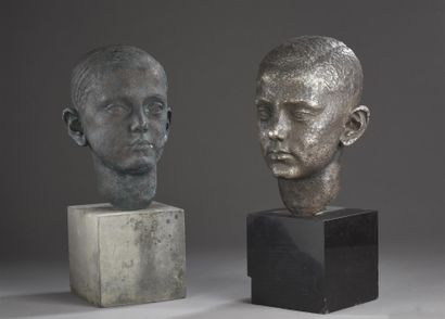 École française vers 1920
Portrait de jeune...