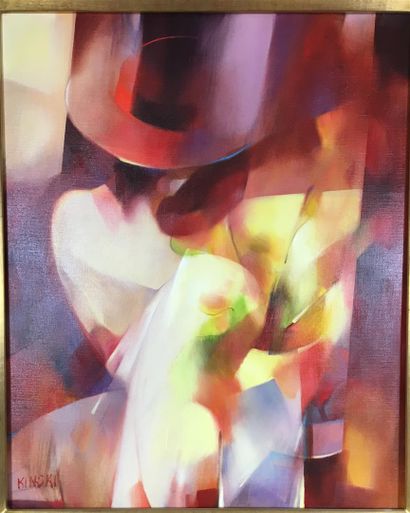 KINSKI (XXe siècle)
Abstraction, 1990
Huile...