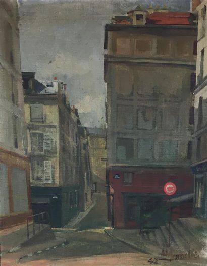 École francaise du XXe siècle
Rue de Paris,...