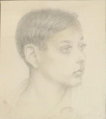 École française du XXe siècle
Deux portraits...