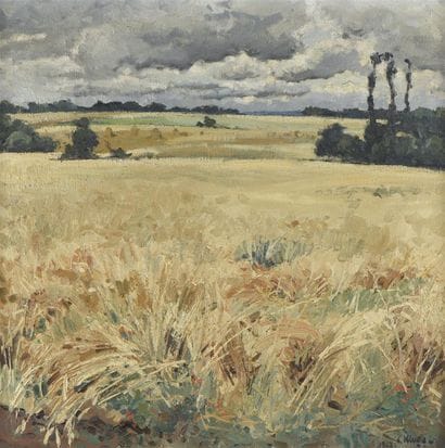 G.KLU... (XXe siècle)
Champs, 1962
Huile...
