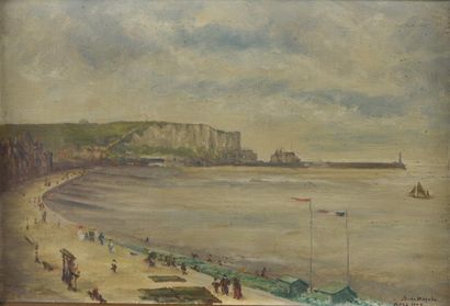 A. de MARADE (XXe siècle)
Vue de Normandie,...