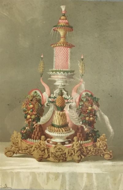 BERNARD (début du XXe siècle)
Fontaine à...