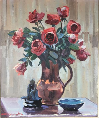 André GOUAULT (XIXe-XXe siècle)
Les roses...