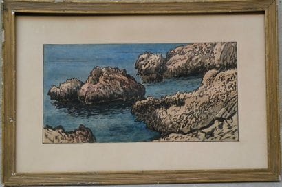 Jean-Francis AUBURTIN (1866-1930)
Bord de...