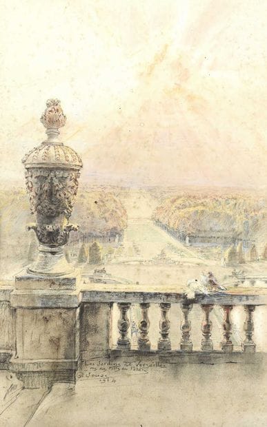 Charles JOUAS (1886-1942)
Les jardins de...