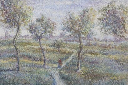 Hugues Claude PISSARRO (né en 1935)
Femme...