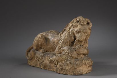 École orientaliste du XIXe siècle
Lion dévorant...