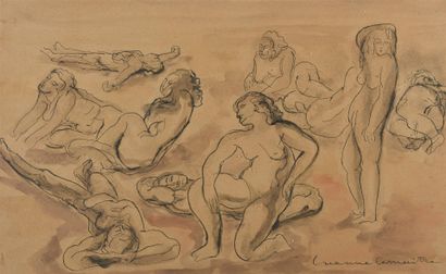 LEMAÎTRE (?), école française vers 1930
Etude...