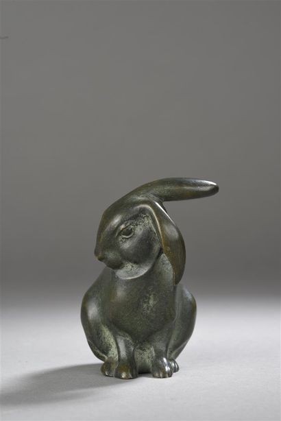 Edouard Marcel SANDOZ (1881-1971)
Lapin assis...