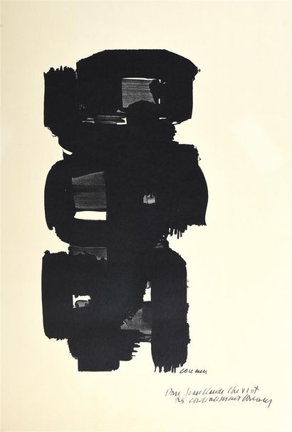 Pierre SOULAGES (né en 1919)
Lithographie...