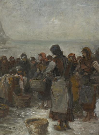 Alfred FEYEN-PERRIN (1838-1918)
Marché aux...