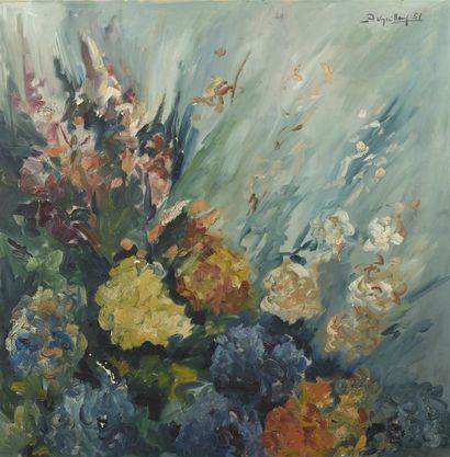 A. GUILLEUX (XXe siècle)
Bouquet champêtre,...
