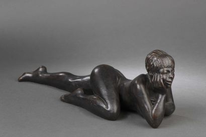 Adèle VERGé (née en 1930)
Femme allongée,...