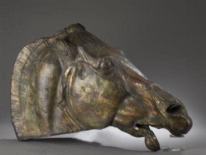 Tête de cheval
Moulage de la fin du XIXe-début...