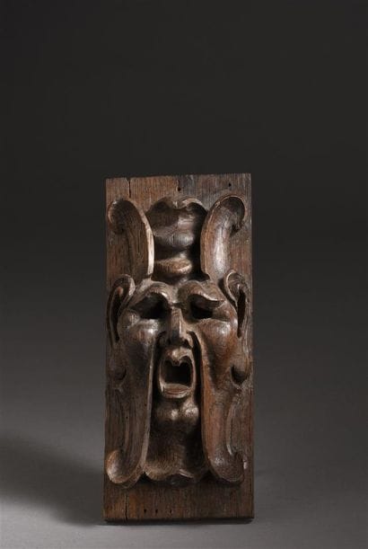 Petit masque grotesque, Pays germaniques,...