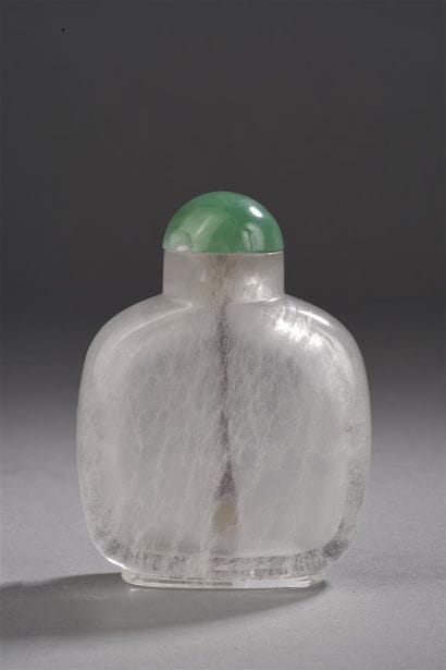 Tabatière en cristal de roche
Chine, fin...