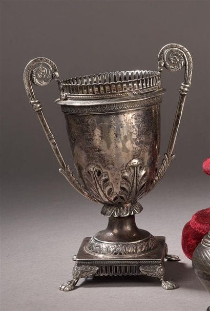 Coupe à sherbet en argent
Turquie Ottomane,...