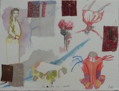 PRATS
La Vida es sueño
Etude, aquarelle signée
31...