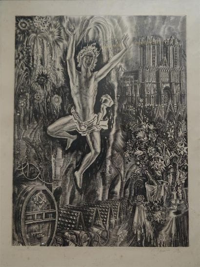 DECARIS, Albert (1901-1990)
Bacchus, le génie...