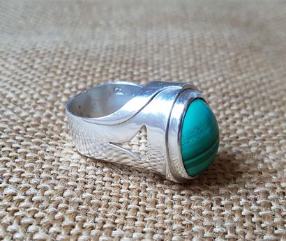 DEVRIENT, Anne
Bague marteau en argent 925...