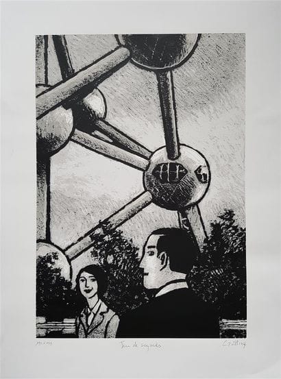 GÖTTING, Jean-Claude
Atomium. Jeu de regards...