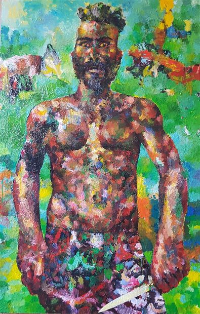 LAUREAU, Jérôme
Sans titre
Acrylique vernis...