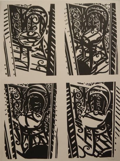 DEVRIENT, Michel
Linogravure , n° 10/11 
1997
Format...