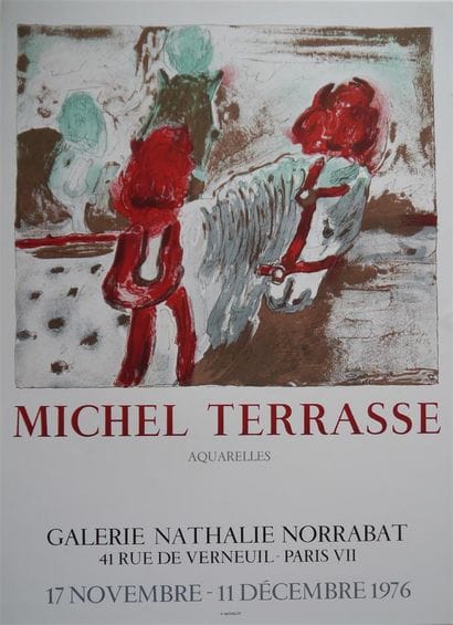 Atelier MOURLOT
Affiche exposition Michel...