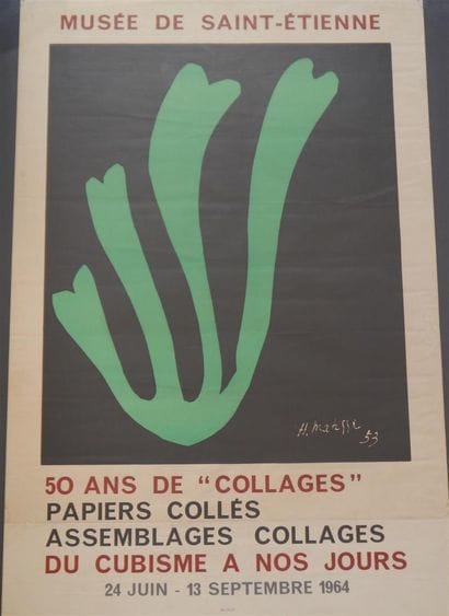 Musée de Saint-Etienne. 50 ans de collages....