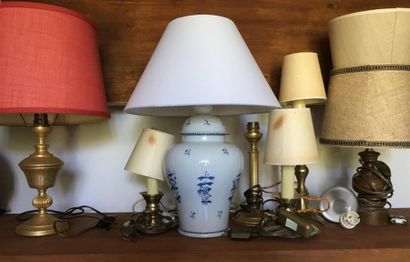 Lot de lampes 