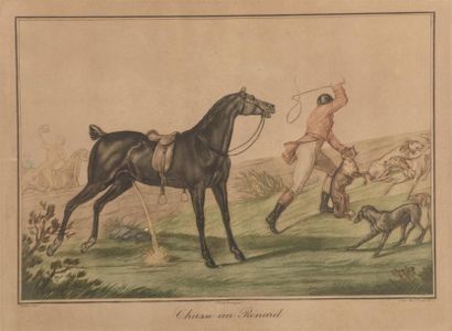 D'après Carl Vernet
Chasse au renard
Départ...