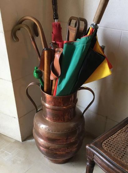 Pot à lait en cuivre, XIXe siècle 