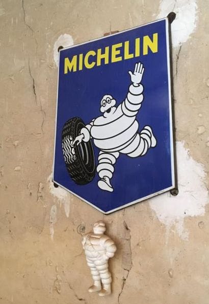 Plaque Michelin 