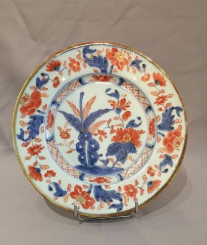 Chine - XVIIIe / XIXe siècle 
Assiette en...